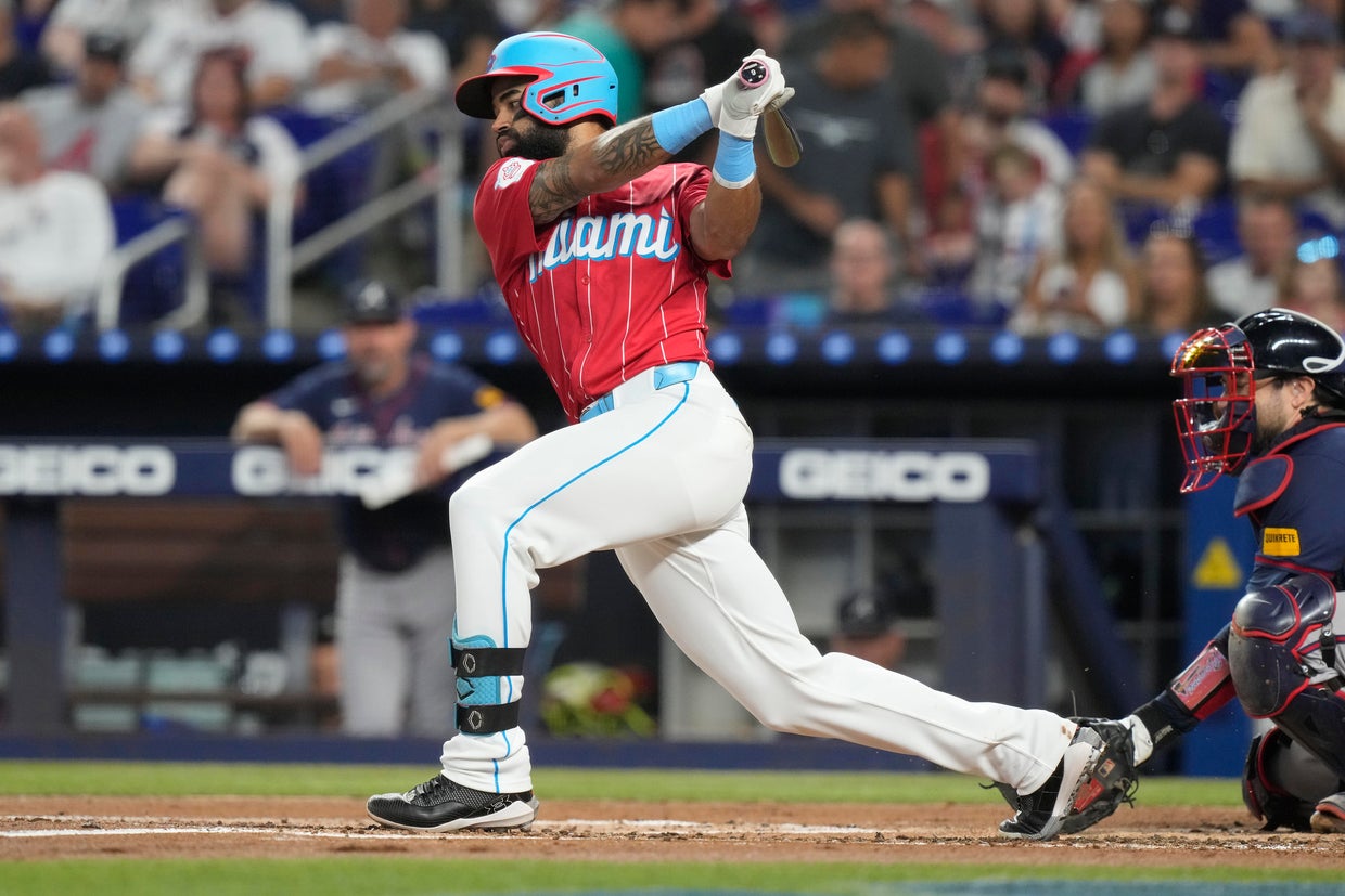 Braves Marlins Baseball 
