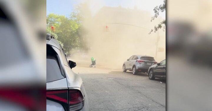 Video shows chaotic moments following Bronx gas main rupture - CBS New York