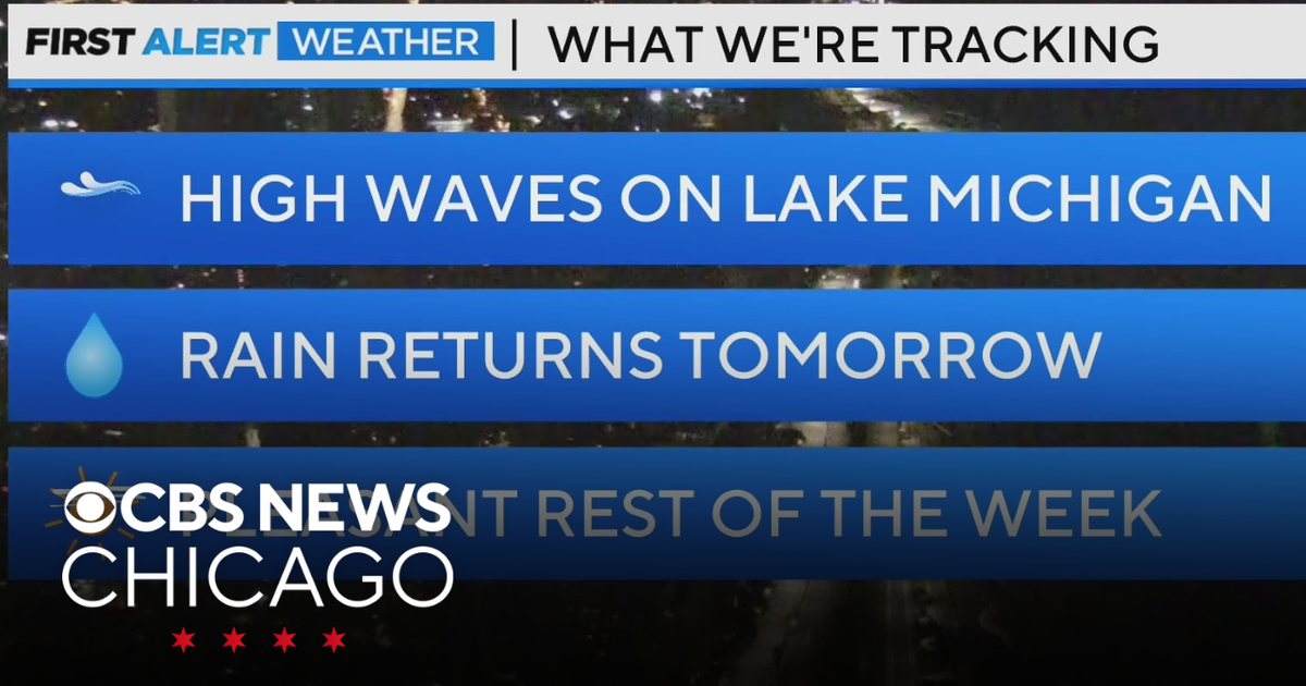 Pleasantly cool day ahead in the Chicago area on Monday - CBS Chicago