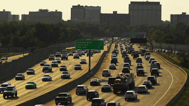 Morning rush hour traffic 