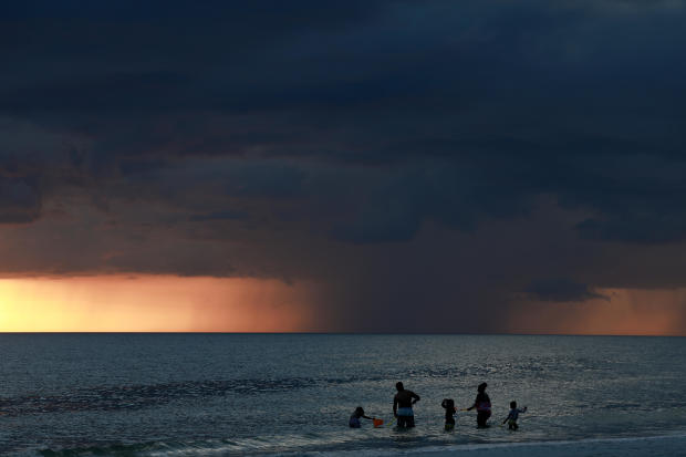 Floridians Prepare As Tropical Storm Helene Heads Toward State's Gulf Coast 