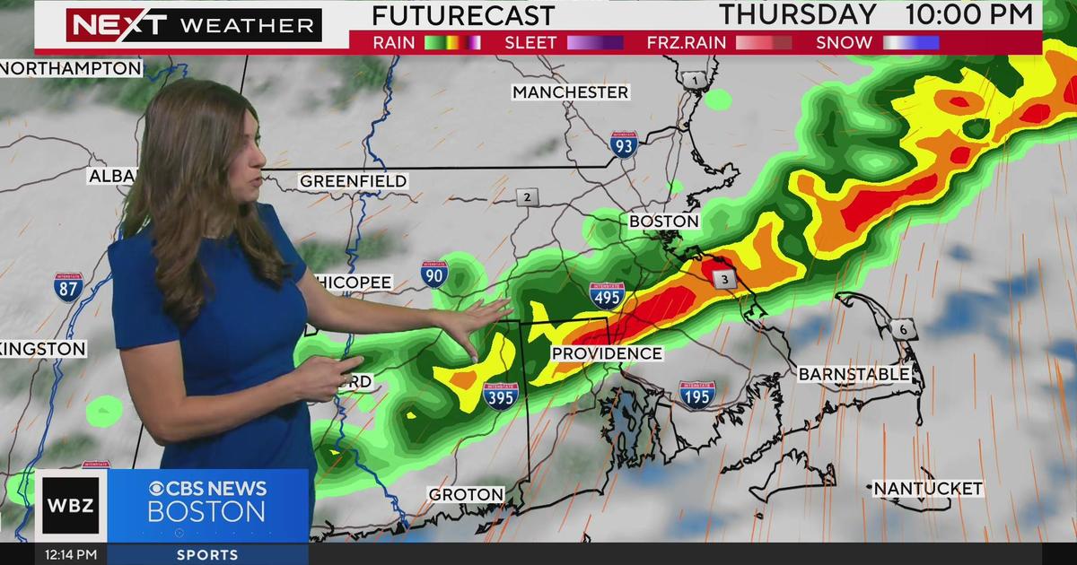 Next Weather: WBZ evening forecast for September 26 - CBS Boston