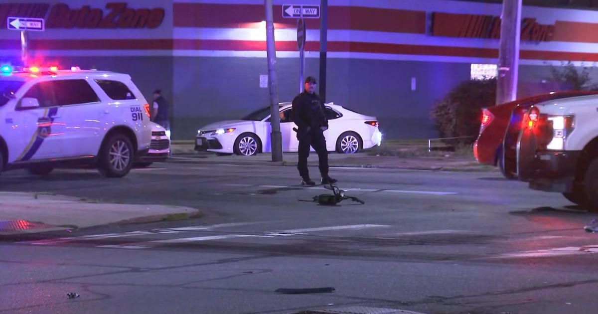 Police say woman on scooter dies in accident in Northeast Philadelphia