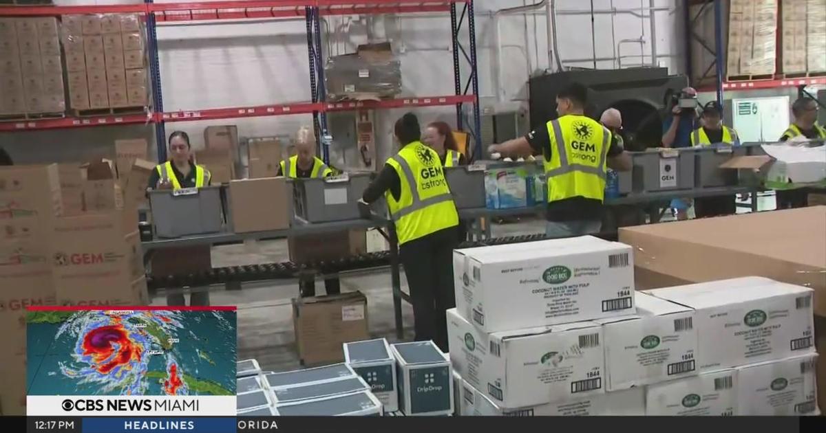 South Florida group readying Hurricane Helene relief supplies