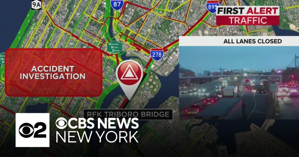 RFK-Triboro Bridge closed to Manhattan-bound traffic - CBS New York