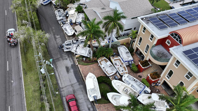 Hurricane Helene Hits Gulf Coast Of Florida 