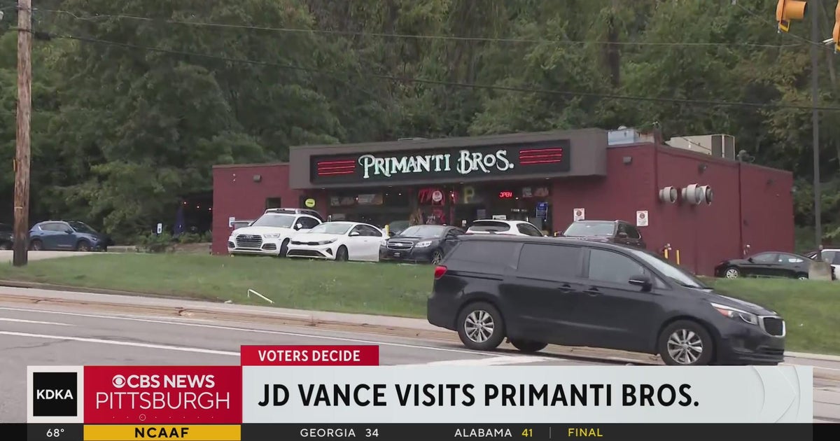 Sen. JD Vance visits Primanti Brothers in North Versailles CBS Pittsburgh