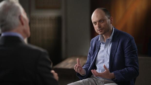 Vladimir Kara-Murza speaks with Scott Pelley 