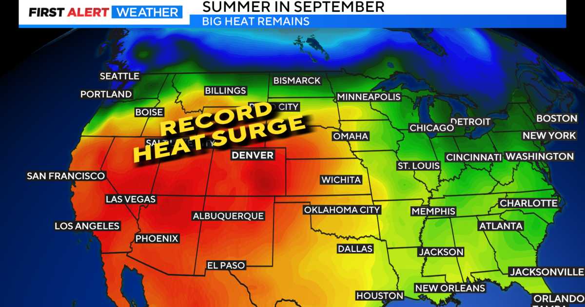 Denver’s high temperature tied the daily record high, the previous record was set in 1892.