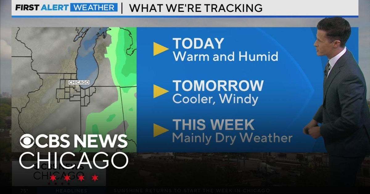 Warm and humid start to the week for Chicago area, but cooler Tuesday ...