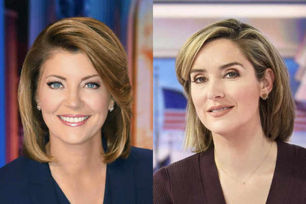 Norah O'Donnell and Margaret Brennan 