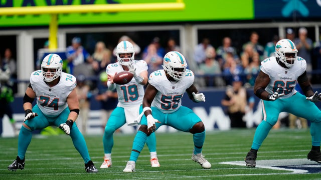 Dolphins Seahawks Football