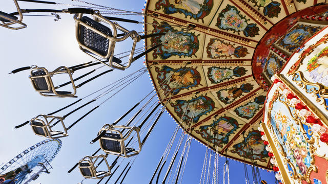 Swing Ride at the Fair 