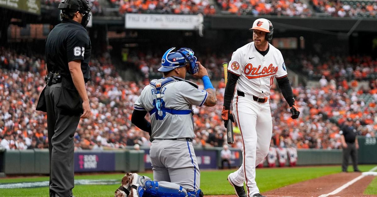 The Baltimore Orioles lose the pitchers’ duel with Kansas City 1-0 in the opening game of the Wild Card Series