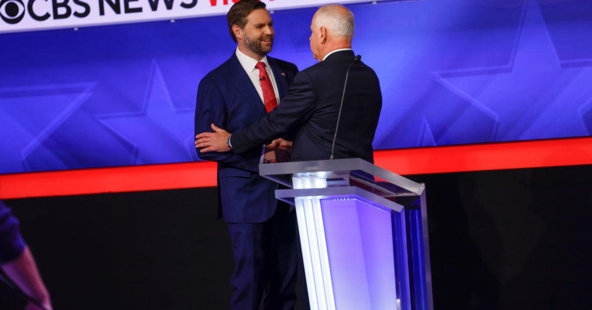 Words the VP candidates used most often during the debate