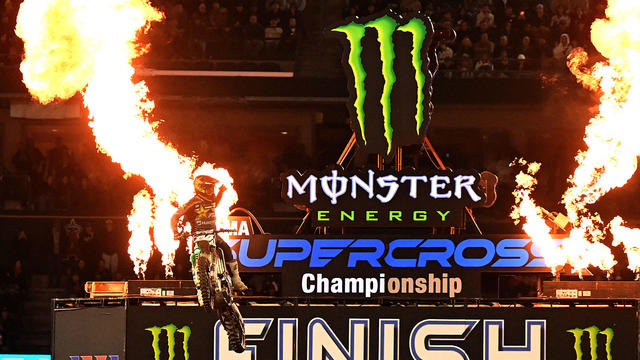 Round 1 Of The 2024 AMA Monster Energy Supercross Championship In Anaheim 