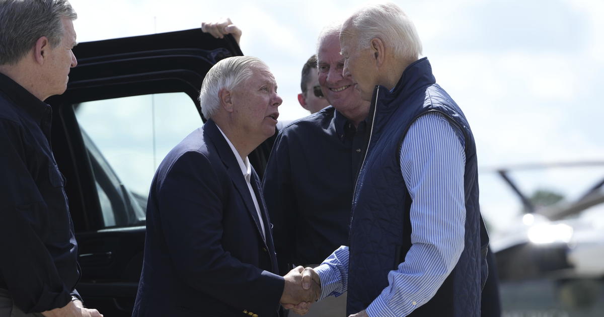 Biden heads to the Carolinas to survey catastrophic damage from Hurricane Helene