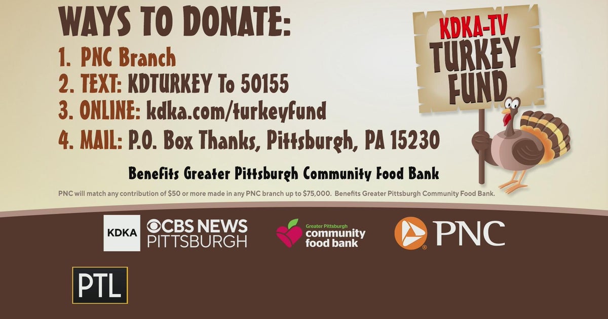 How to donate to the KDKA-TV Turkey Fund - CBS Pittsburgh