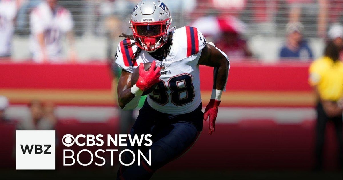 Patriots may bench Rhamondre Stevenson amid fumbling issues - CBS Boston