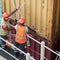 What do dockworkers do, and which parts of the job are automated?