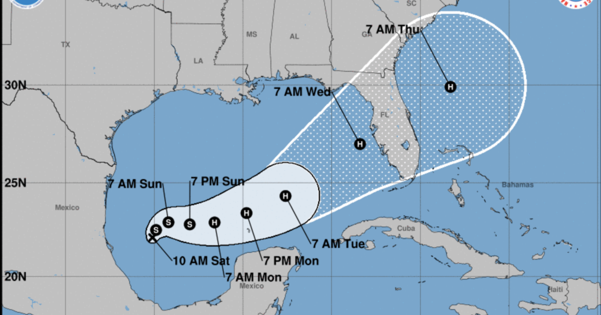 Tropical Storm Milton forms in Gulf; forecast to strengthen into hurricane headed toward Florida