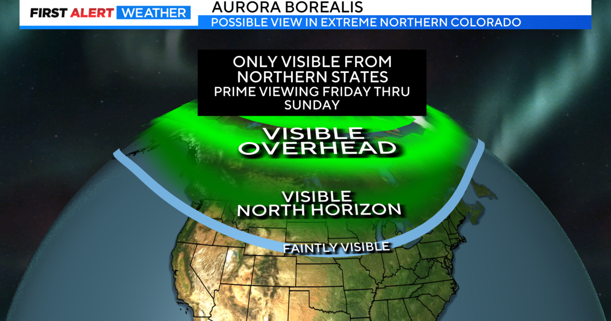 Northern lights visible in far northern Colorado