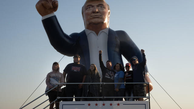 Republican Presidential Nominee Former President Trump Holds Rally In Juneau, Wisconsin 