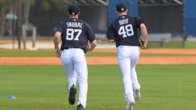 Detroit Tigers Spring Workout 