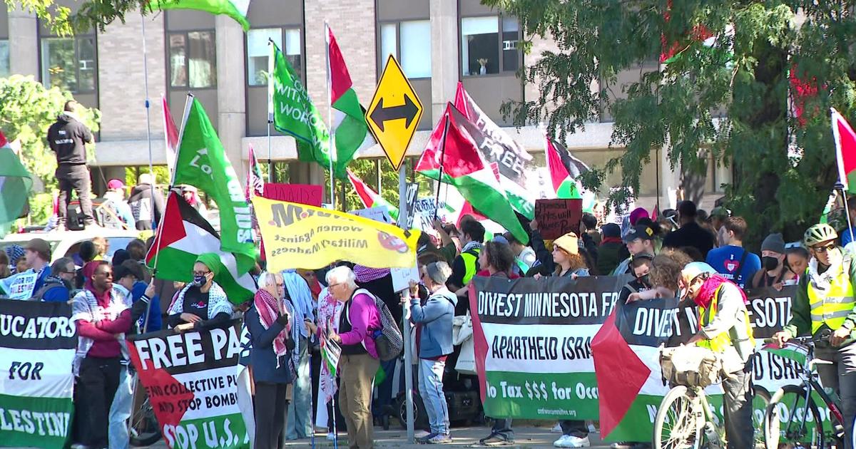 Hundreds take to Minneapolis streets in protest of Israel’s war in Gaza