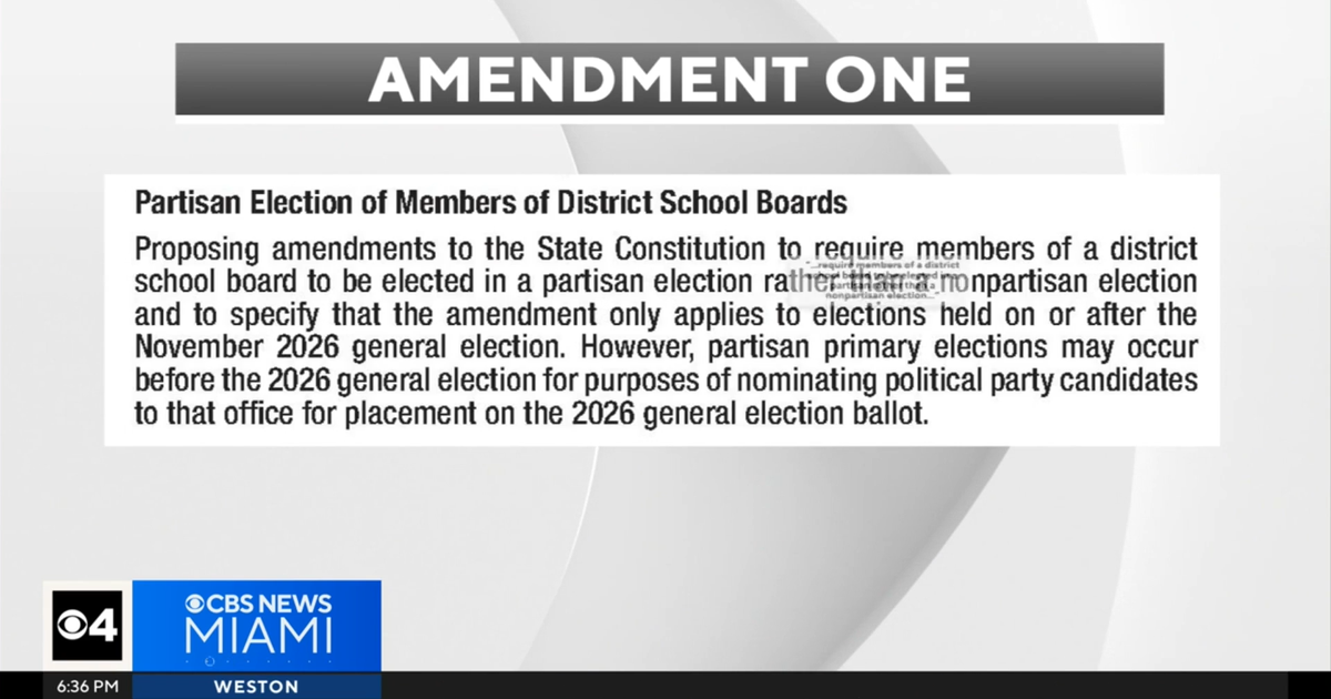Florida amendments on hunting and fishing rights approved, partisan school races rejected Florida amendments on hunting and fishing rights approved, partisan school races rejected