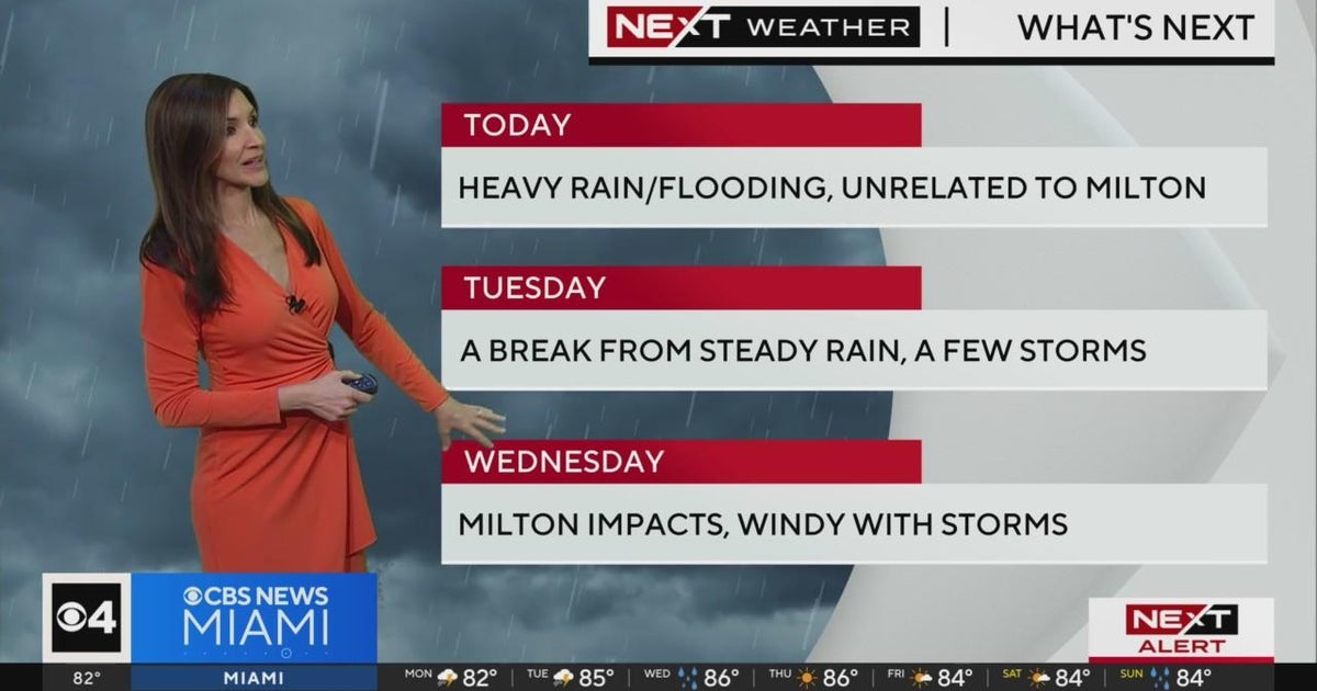 South Florida Weather for Monday 10/7/2024 12PM - CBS Miami