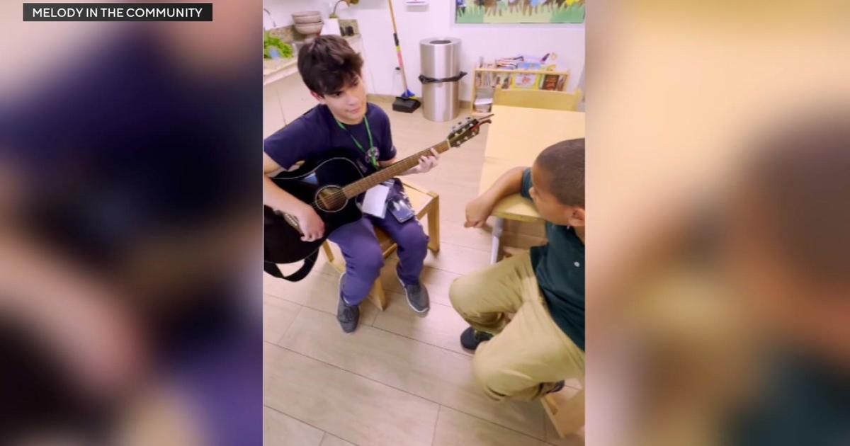 South Florida teen brings joy of music to underprivileged children through community initiative