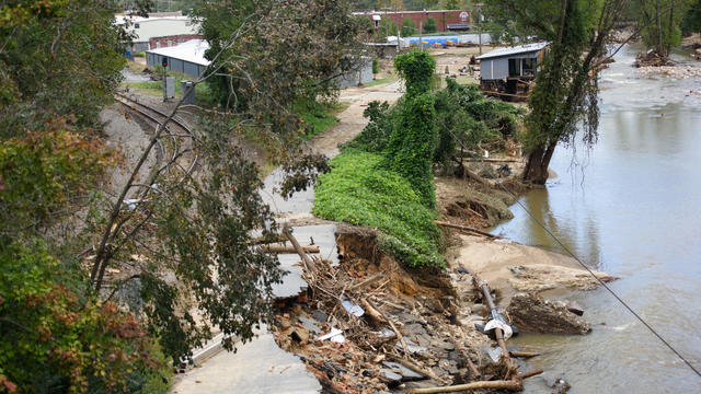 Storm Helene Causes Massive Flooding Across Swath Of Western North Carolina 