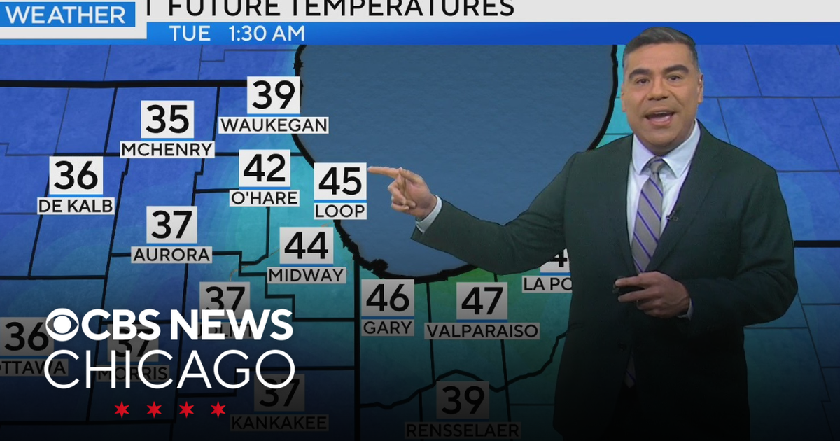 A roller coast of temperatures over the next few days in Chicago - CBS ...