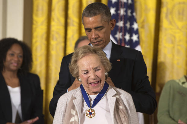 President Obama awards Medal of Freedom to Ethel Kennedy 