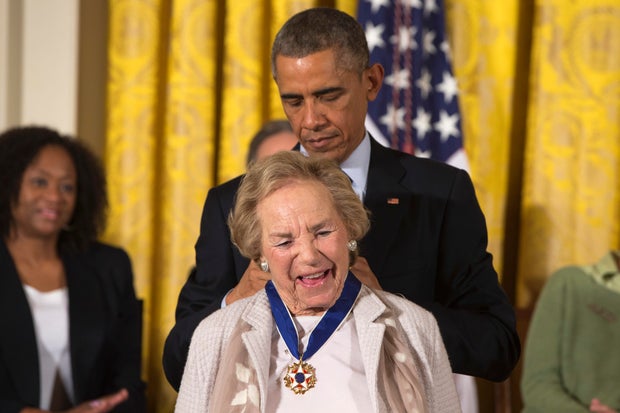 President Obama awards Medal of Freedom to Ethel Kennedy