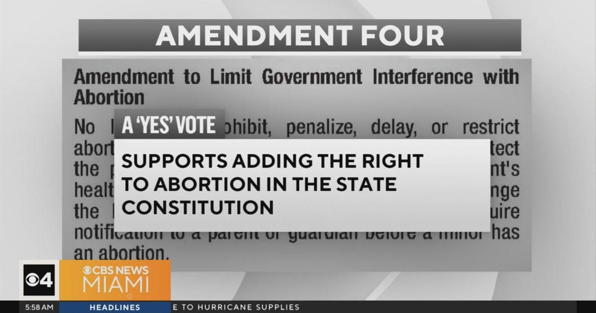 Florida voters to decide Amendment 4, the right to an abortion initiative