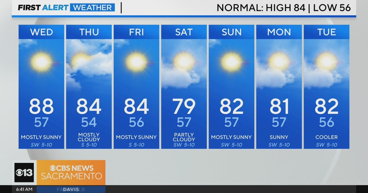 Wednesday morning weather forecast - Oct. 9, 2024