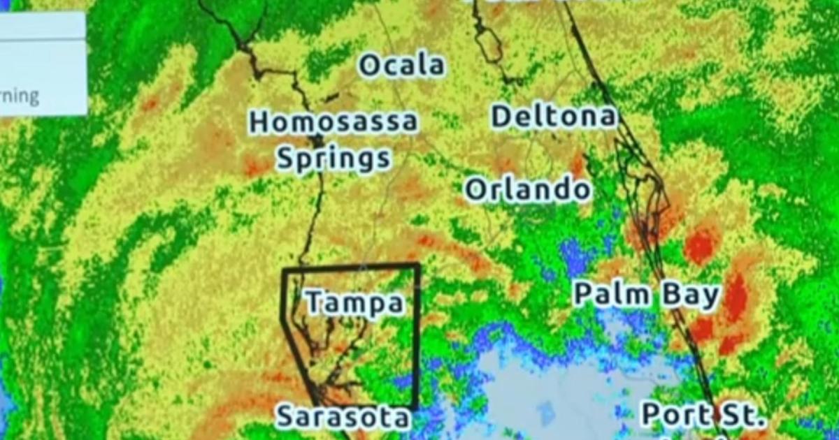 Hurricane Milton's eyewall begins moving ashore into Tampa