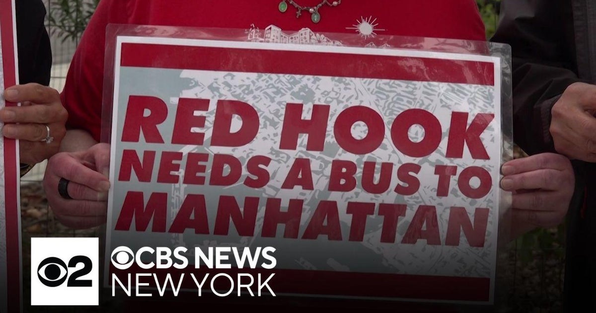 Red Hook residents call for express bus service to Manhattan CBS New York