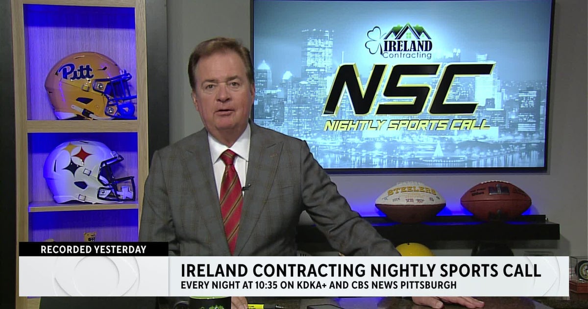 Ireland Contracting Nightly Sports Call: Oct. 8, 2024 - CBS Pittsburgh