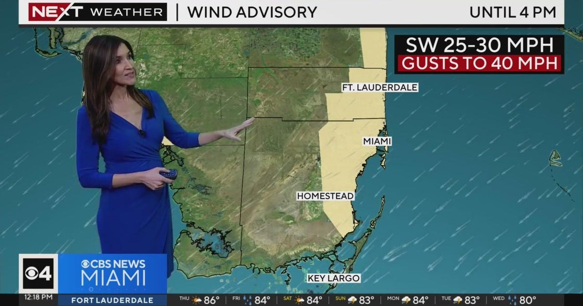 South Florida Weather for Thursday 10/10/2024 12PM - CBS Miami