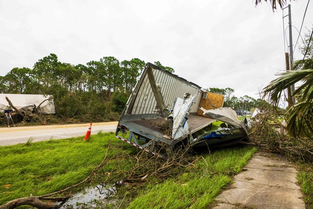 Hurricane Milton Barrels Into Florida 