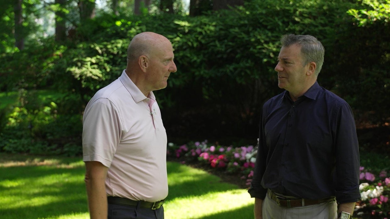 Steve Ballmer and Jon Wertheim 