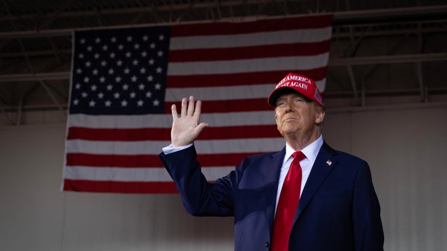 Republican Presidential Candidate Former President Trump Holds Rally In Juneau, Wisconsin 