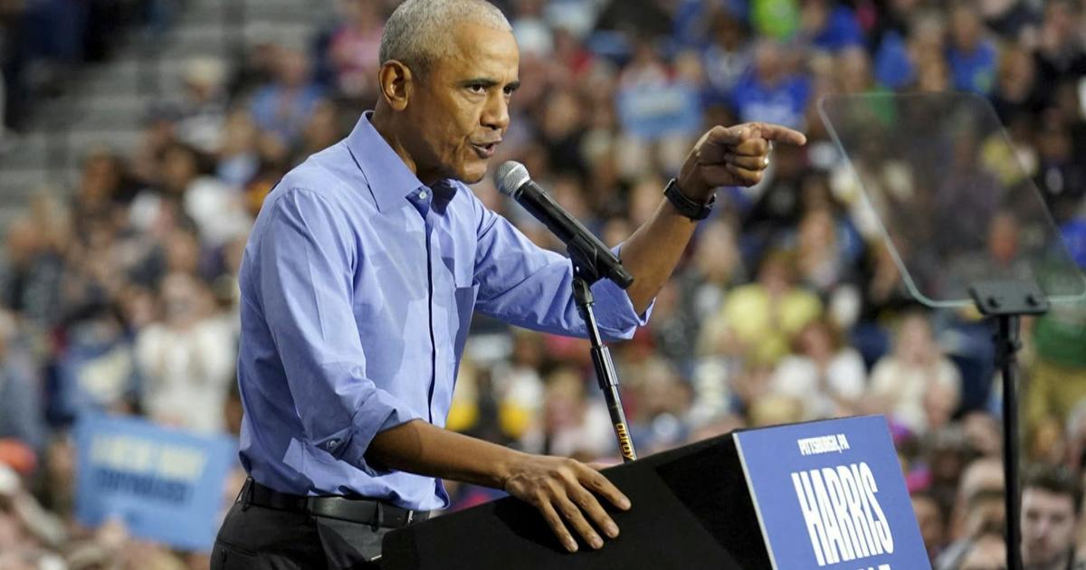 Obama campaigns for Harris while candidates hit swing states