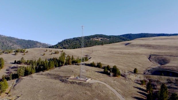 The Evaro Hill cell tower