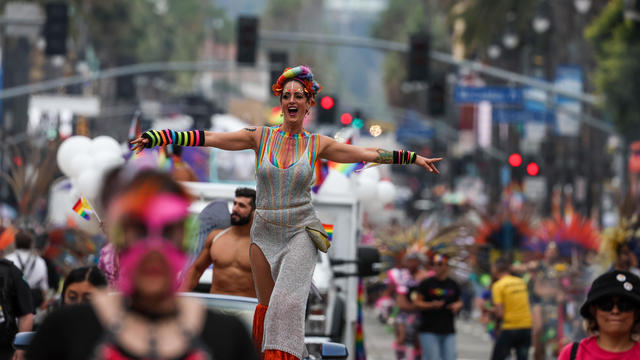 LA Pride Parade. 