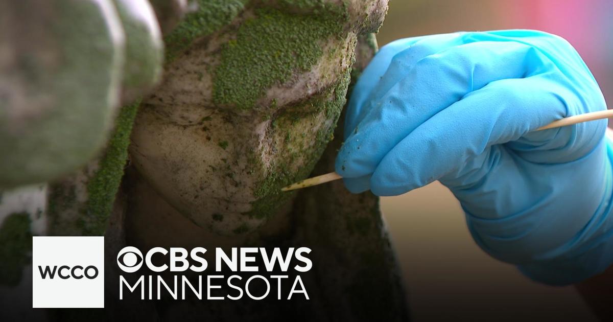 Veterans come together to help clean and restore headstones at Minneapolis’ oldest cemetery