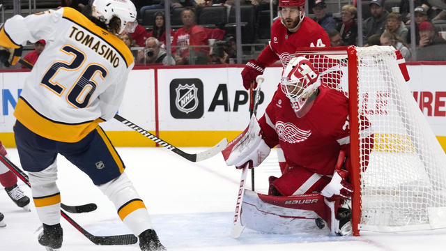 Predators Red Wings Hockey 